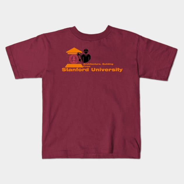 architecture stanford university Kids T-Shirt by AMIN